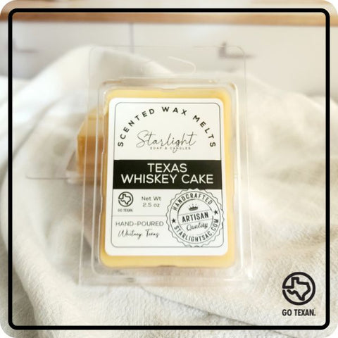 Texas Whiskey Cake Wax Melt